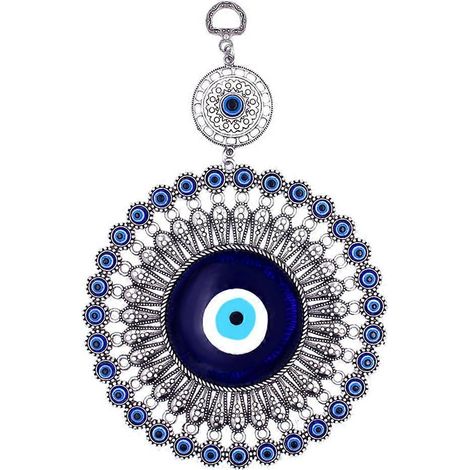 Türkischblau für Wandbehang, Anhänger, Amulette, Autoschmuck, Nazar-Auge