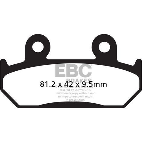 EBC FA203 Bremsbeläge (Satz für 1 Bremsscheibe)