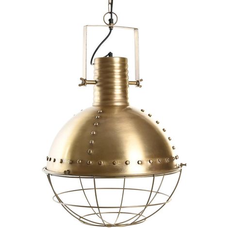 Suspension élégante dorée tendance pour intérieur chic - Doré usé (1/5)