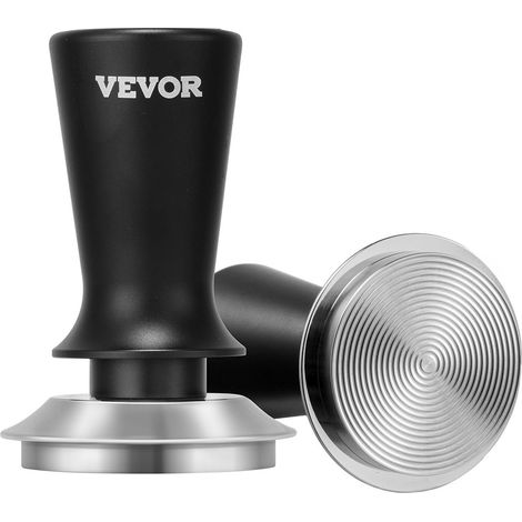 Tampon à expresso, 53 mm, presse à café à ressort en acier inoxydable, tamper à expresso pour barista, 13,6 kg, avec poignée antidérapante en alliage d'aluminium, cadeaux pour amateurs de café (1/5)
