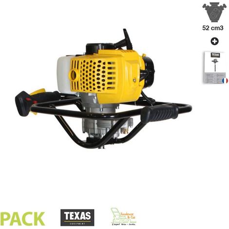 Tarière foreuse thermique 52cc TEXAS EA5300 pour 1 personne (1/4)