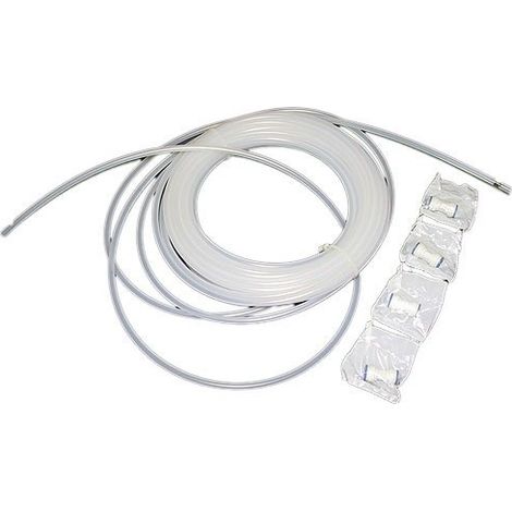 Kit entrata dell'acqua: tubo (6 m) + raccordi 001 - Frigorifero, congelatore - WPRO - 1258783662894495095
