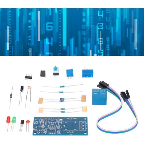 Kit de module de commande par la lumière pour éclairage public, éclairage d'escalier, interrupteurs automatiques, kits électroniques à monter soi-même, circuits imprimés faits main (1/5)