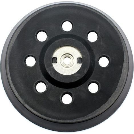 Plateau de Poncage, 125mm Plateau de Ponçage, Plateau pour Metabo SXE 325 Intec 425 Turbotec 631220000 (Noir) (1/4)