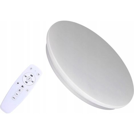 Lámpara de techo LED CCT 40W 3 colores control remoto IP44 (1/3)