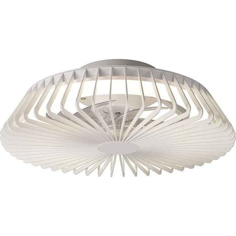 Mantra Ventilador con luz LED Himalaya mini blanco