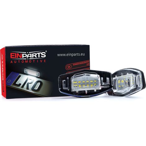 Luci targa a LED 6000K bianco freddo 12V CANBUS per Honda Accord VII, Civic VII, Civic VIII, City IV, Legend III (1/4)