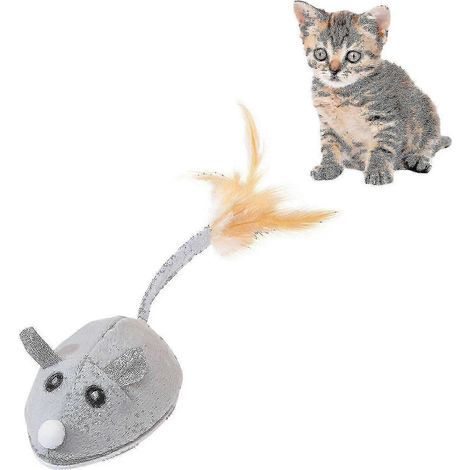 Jouet interactif pour chat, jouet robotique automatique, balle électrique pour chats/chatons d'intérieur, rechargeable par USB (1/5)