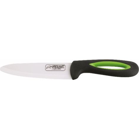 Jean Dubost Stratos Cuchillo Chef cerámico blanco negro verde
