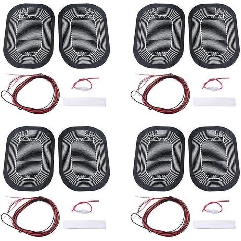 Lote de 4 primos con chófer universal de 12 V para retrovisores exteriores de automóvil, con función de montaje y chauffage rápido. (1/5)