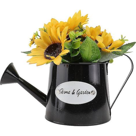 1 Set künstliche Sonnenblumen-Bonsai-Ornamente