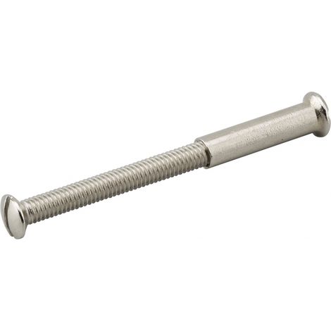Thirard – Vis métaux 4x45mm pour porte intérieure en aluminium avec douille – Fixation solide et durable – Vissage précis et sécurisé