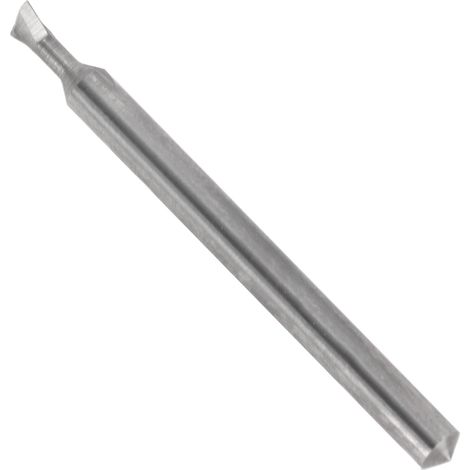 Fraise à queue d'aronde 4mm 2 dents carbure monobloc, coupe 70° pour métal, longueur 50mm, outil de fraisage professionnel. (1/5)