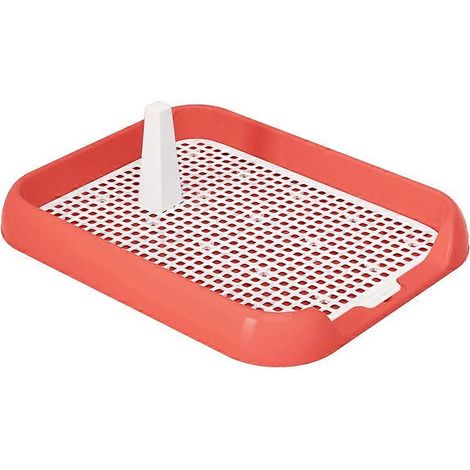 Hundetoilette für den Innenbereich, aus Netzgewebe, für die Stubenreinheitserziehung von Welpen, rutschfest, für die Stubenreinheitserziehung von Hunden. (1/5)
