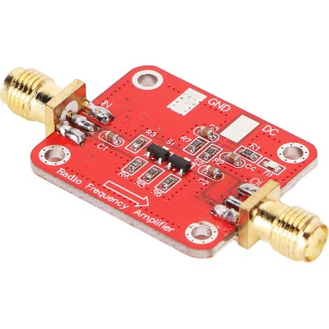 Amplificateur RF à large bande 10 kHz - 100 MHz, haute fréquence, gain élevé (1/5)