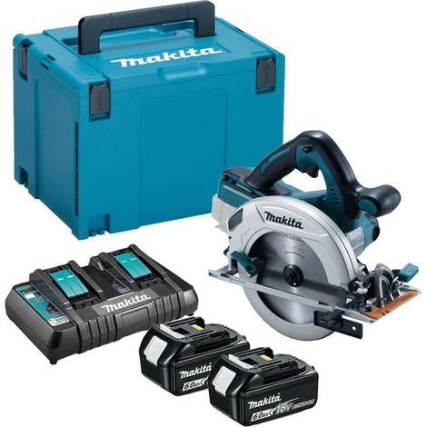 Sega circolare 36V LXT Ø190 mm (2x6,0 Ah) in MAKPAC - MAKITA DHS710PG2J