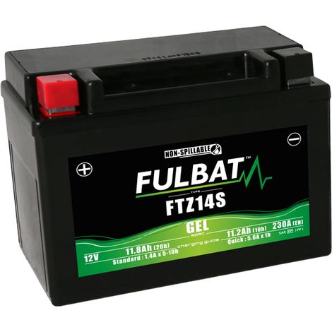 Batterie AGM SLA 12V 11,2Ah für Motorrad Startbatterie MS LTZ14-S