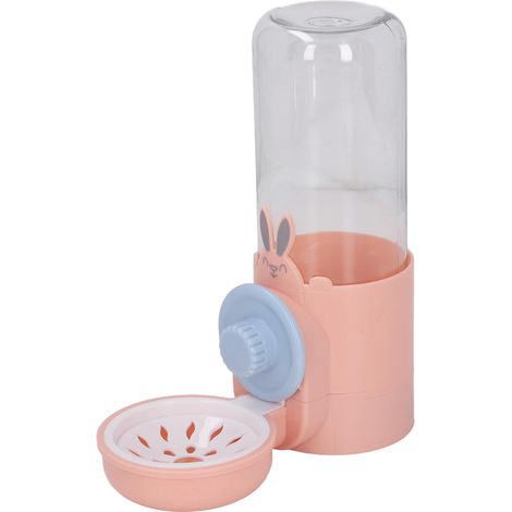 Distributeur d'Eau Automatique pour Chien et Chat 500ml - Abreuvoir Suspendu Grande Capacité Rose (1/5)