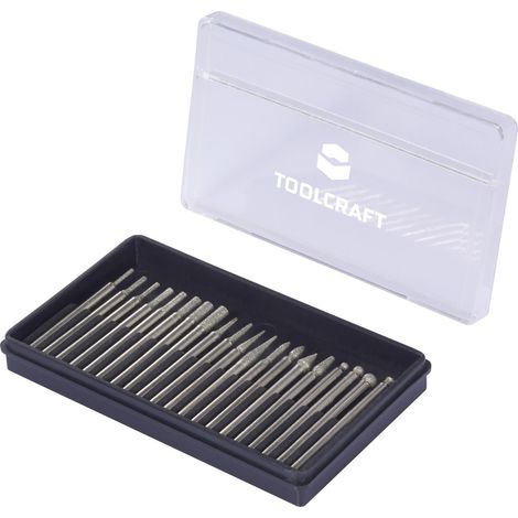 TOOLCRAFT TO-10674225 Diamantschleifstift-Set 1 Set (1/5)