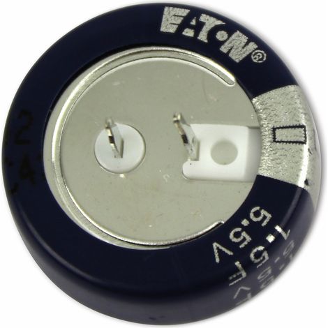 EATON Gold Cap-Elko 1,5F, 5,5V, axial, 21,5x6,9 mm, KR-5R5C155-R (1/2)