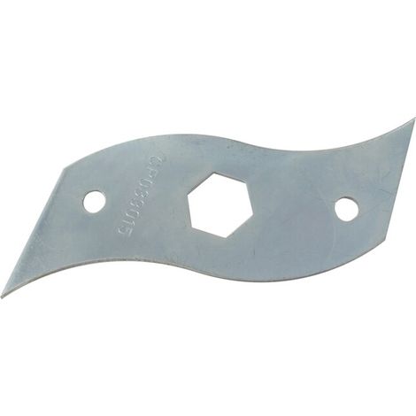 Cuchillo de escarificador adaptable Einhell - Klippo en máquinas Re4038ph - Marina en máquinas Mx390h, S390, S390b, C390e - Mc