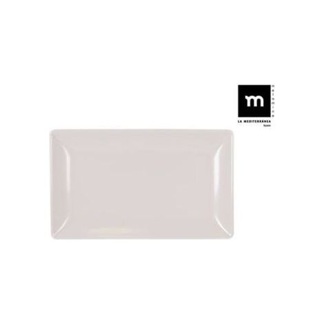BANDEJA MELAMINA IVORY 20X13X2CM MD