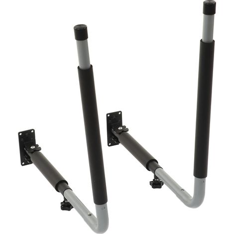 Support de rangement robuste pour kayak, crochets de rangement pour garage, support mural extensible pour planche de surf et vélo (1/5)