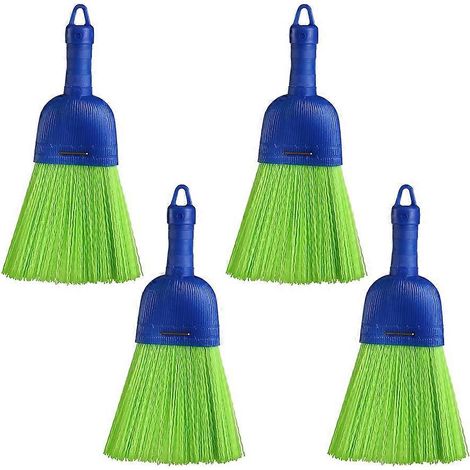 Lot de 4 pièces Whisk balai Poly Fiber brosse Hand brosse extérieur voiture balai avec Hang Hole pour nettoyage (1/5)