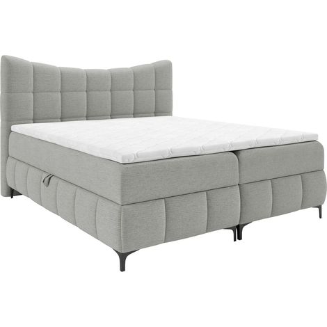 Cama continental Littera, Freya 210.20, Continental, Doble, 140x200, Tapiz, Somieres, 144x210x120cm