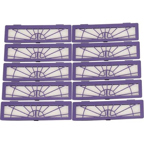 Filtre de Rechange - pour Neato Botvac D3 D4 D75 D80 D85 et Serie 65 70E 75 80 85 - Lot de 10 (1/5)