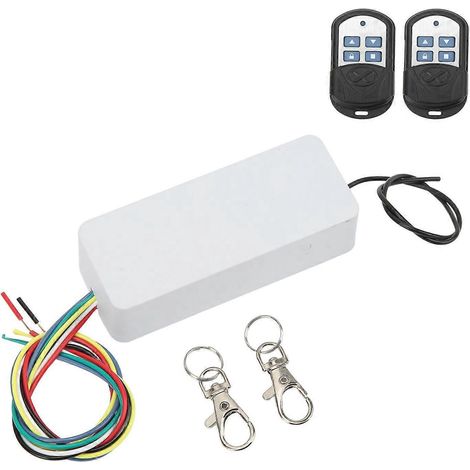 433-MHz-Funkfernbedienung für elektrische Rolltore und Schiebetore mit LED-Beleuchtung