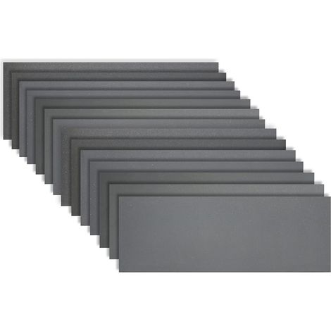 Schleifpapier 14 Stück 400–2000 Körnung wasserfestes Schleifpapier 22,9 x 9,1 cm Holzschleifpapier Nass- oder Trockenschleifpapier für Holz, Möbel, Automobil und Heimwerker. (1/5)