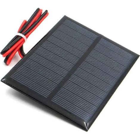 Mini-Solarpanel 5V 200mA mit Kabel, 100x70mm Poly für Elektronikprojekte und DIY-Ladegeräte (1/3)
