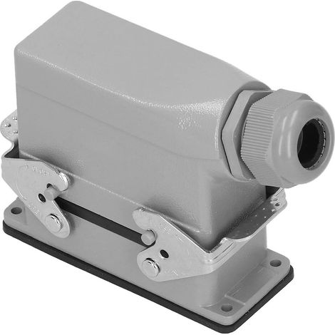 Connecteur AC DC 16 Broches Accessoires électriques Connecteur Industriel Adaptateur de Prise d'aviation étanche 500 V 16 A Adaptateur Industriel latéral vers extérieur (1/5)
