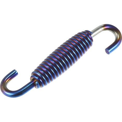 Échappement Tuyau Ressort 60mm Inoxydable Acier pour Moto Multicolore