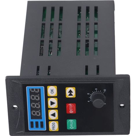 1,1-kW-Frequenzumrichter, Einphasen-176–264-V-Umrichter, Dreiphasen-0–220-V-Ausgang, 1,1-kW-Motorumrichter, Drehzahlregler, 1 Stück (1/5)
