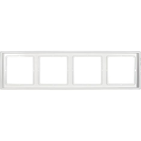 Jung 4fach Rahmen LS 990 blanc alpine cadre interrupteur (1/2)