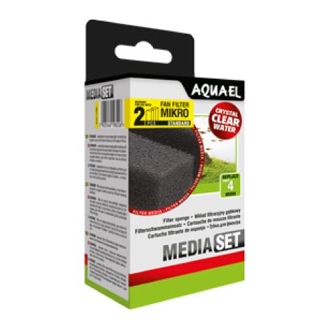 Cartucho de esponja AQUAEL FAN MIKRO PLUS (2 unidades)
