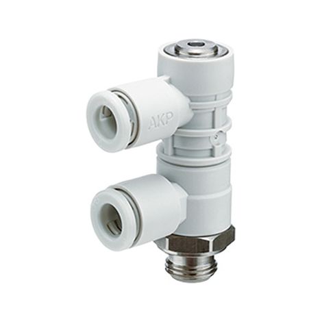 Clapet anti-retour SMC AKP Fileté G 1/8 Mâle, 0.1 0.7MPa ( Prix pour 1 )