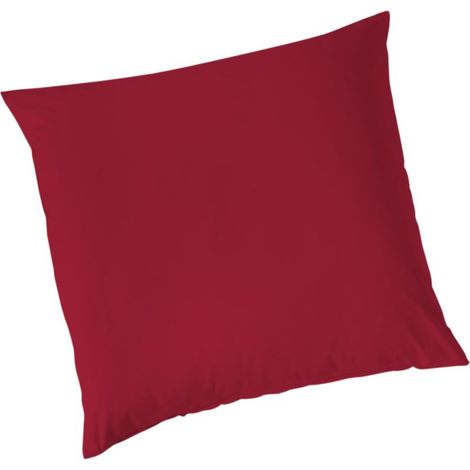 Vario Kissenbezug Jersey rot, 80 x 80 cm Kissenbezug