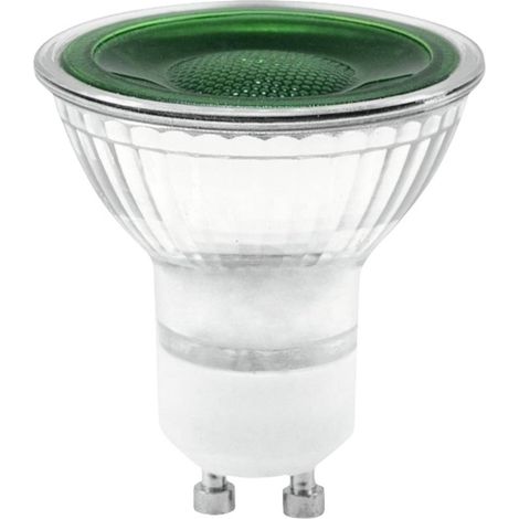 Omnilux Lampadina LED per effetti 230 V GU10 7 W Verde