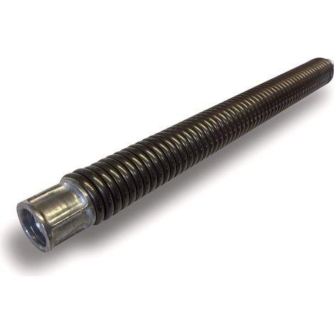 Kibros – Ressort de départ flexible acier 230x20 mm – Embouts 12x175 – Adaptable sur hérissons et cannes de ramonage – Pour conduits et chaudières