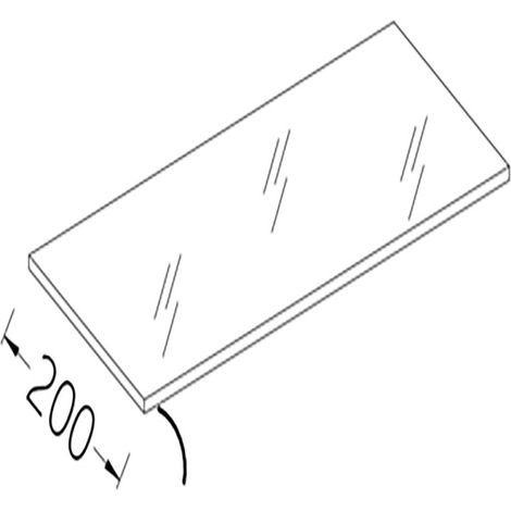 Option- Étagère chauffée en verre - Diamond