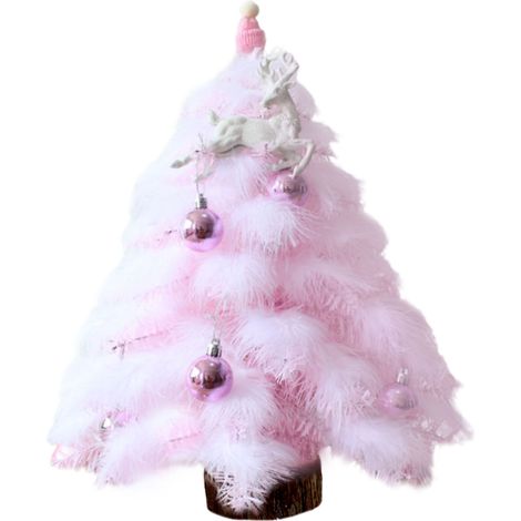 Modèle de plume d'arbre de noël de Table, Mini décoration de Table en PVC de 45cm (1/5)