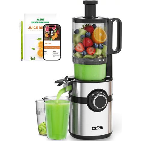 Extracteur de jus, juicer machine avec goulotte large de 12