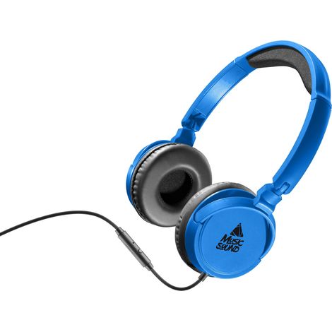 Music Sound Color Foldable Jack 3.5 Cuffie on-ear a filo, con connettore Aux 3.5 e microfono (1/4)