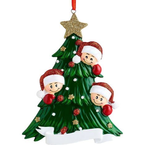 Décorations de sapin de Noël (8 cm), figurines miniatures, ornements pour sapin, ambiance de Noël, décorations de table à manger (1/5)