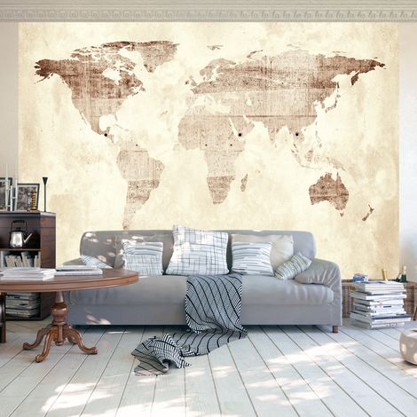 Fotomurale adesivo - Precious map - 343x245 (1/4)