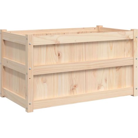 Maison Exclusive - Fioriera da Giardino 90x50x50 cm in Legno Massello di Pino