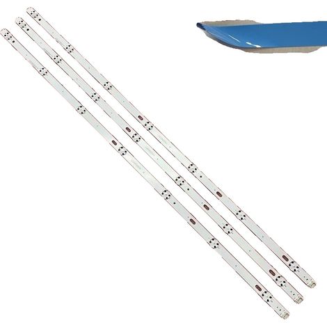 LED-Hintergrundbeleuchtungsstreifen, 830 mm Länge, kompatibel mit mehreren TV-Modellen, dimmbare Funktion, niedriger Lichtstrom, Aluminium-Material (1/5)